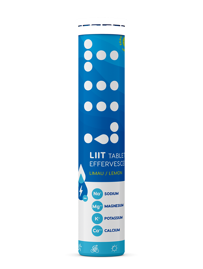 LIIT Hydration Effervescent Tablet Lemon Lime Electrolytes [Halal]